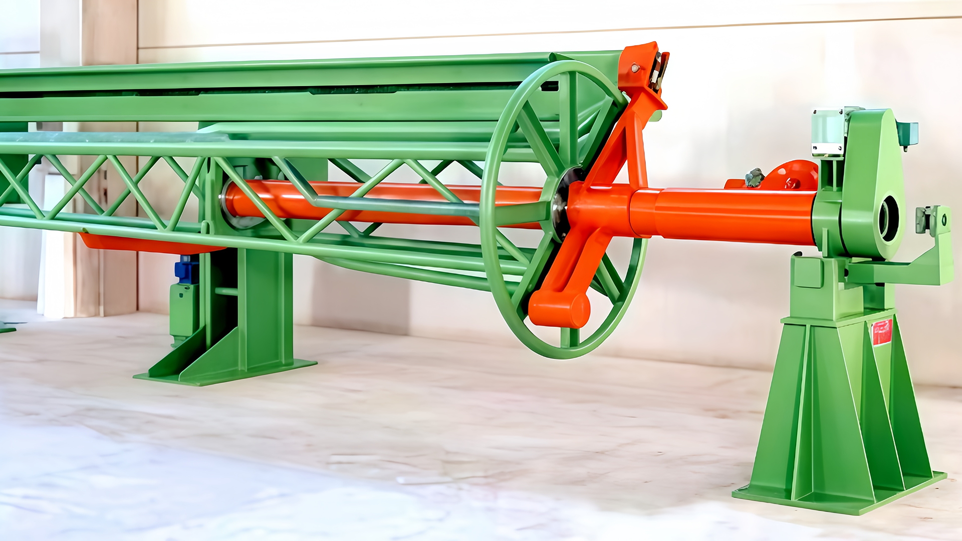 Paano tinatanggap ng Wire Pay-off Machine ang malalaking spool o coils habang pinapaliit ang oras ng pag-setup at mga kinakailangan sa paggawa?