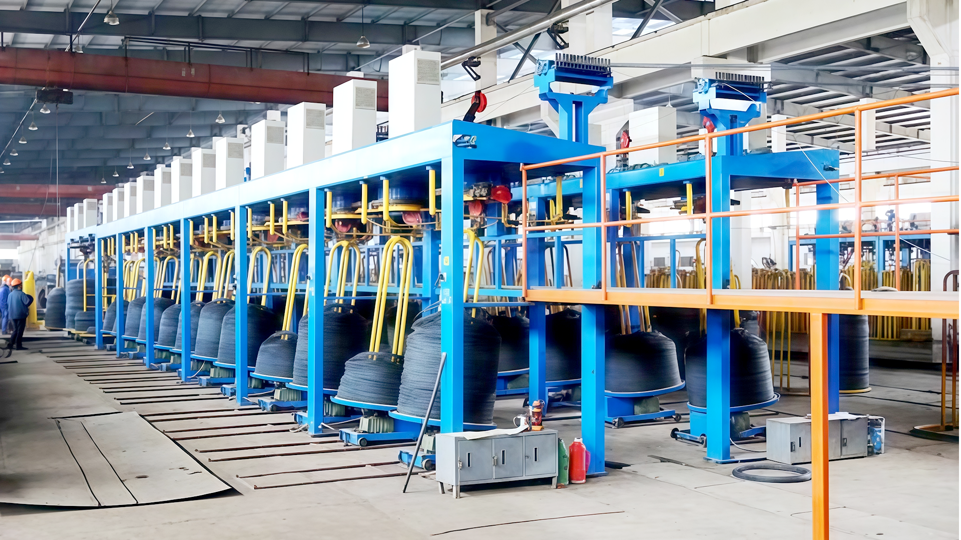 Paano tinitiyak ng Wire Take-Up Machine ang pare-parehong tensyon sa panahon ng proseso ng wire winding?