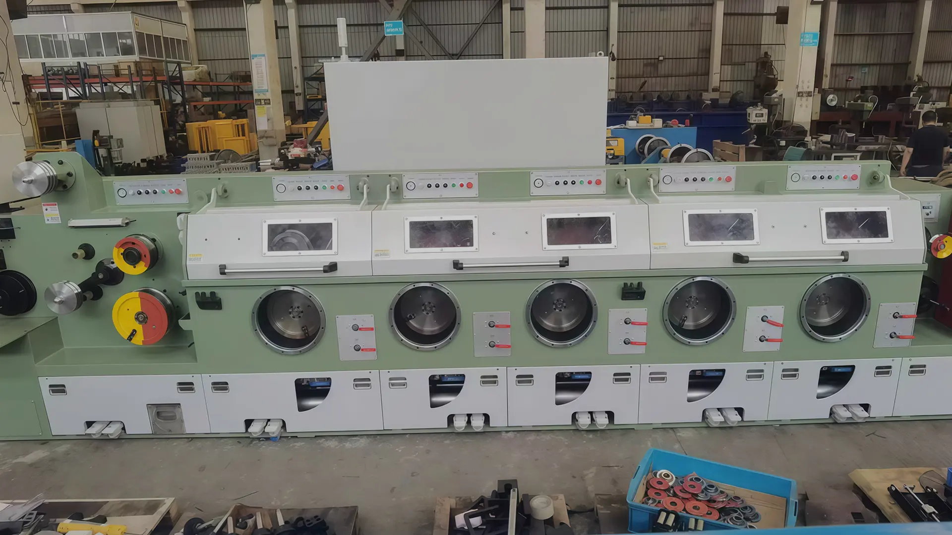 Fine Wire Drawing Machine na may Annealer: In-Line Annealing para sa Uniform Wire Quality